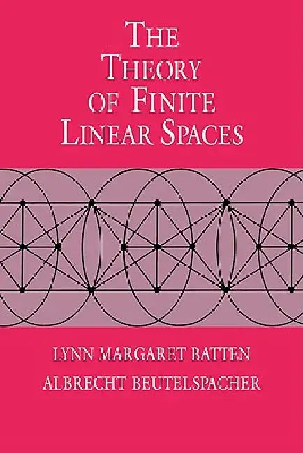 The Theory of Finite Linear Spaces (English, Lynn Margaret Batten | Albrecht Beutelspacher)
