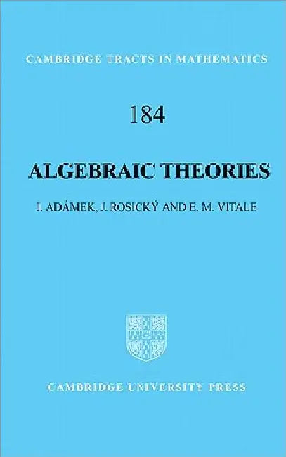 Algebraic Theories (English, J. Adamek | J. Rosicky | E. M. Vitale)