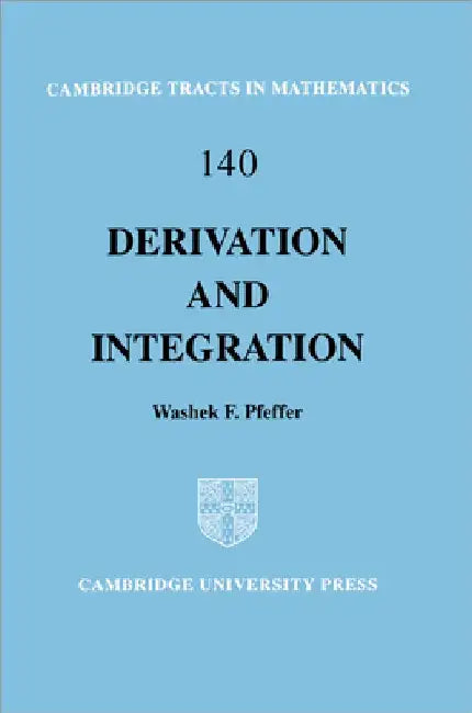 Derivation and Integration (English, Washek F. Pfeffer)