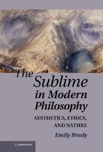 The Sublime in Modern Philosophy (English, Emily Brady)