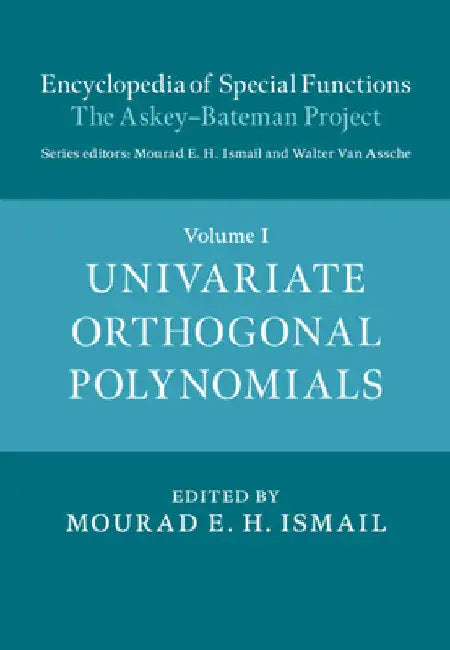 Encyclopedia of Special Functions (English, Mourad E. H. Ismail | Walter Van Assche)
