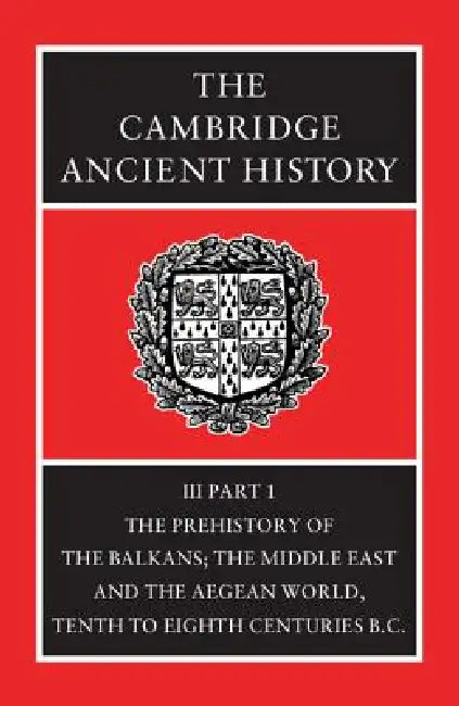 The Cambridge Ancient History (English, John Boardman | I. E. S. Edwards | N. G. L. Hammond)