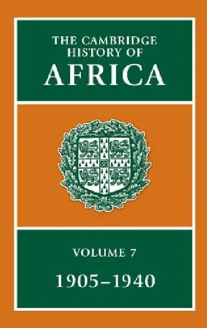 The Cambridge History of Africa (English, A. D. Roberts)