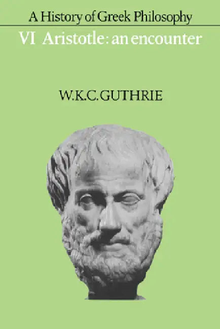 A History of Greek Philosophy (English, W. K. C. Guthrie)