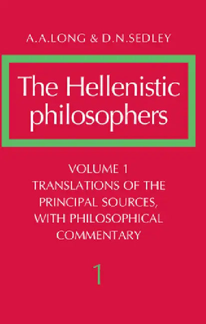The Hellenistic Philosophers (English, A. A. Long | D. N. Sedley)