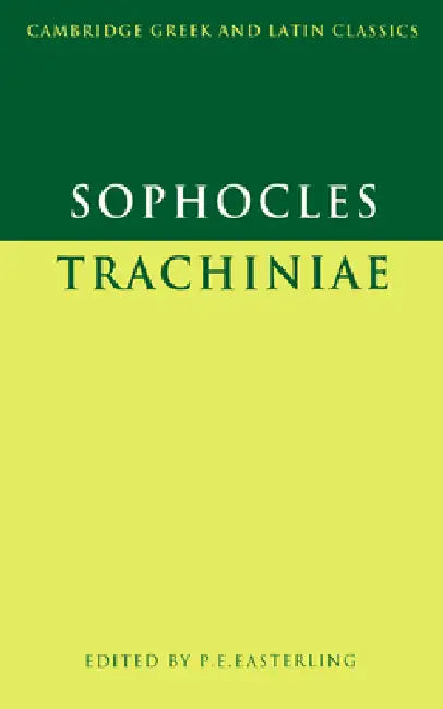 Sophocles (English, Sophocles | P. E. Easterling | Philip Hardie)