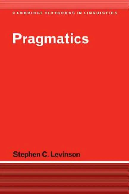 Pragmatics (English, Stephen C. Levinson)