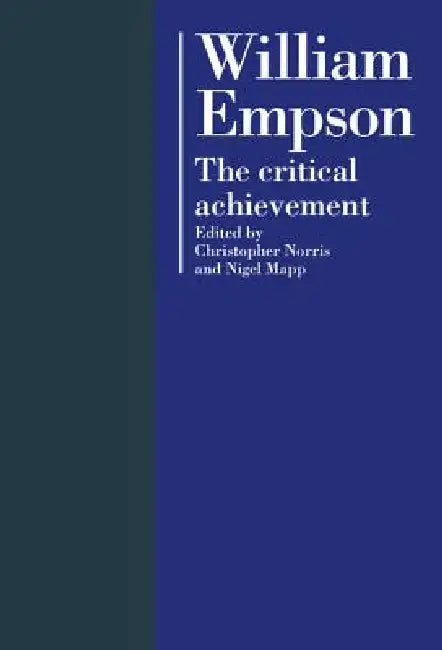 William Empson (English, Christopher Norris | Nigel Mapp)