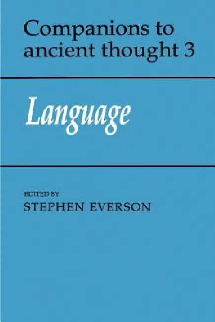 Language (English, Stephen Everson | Stephen Everson)