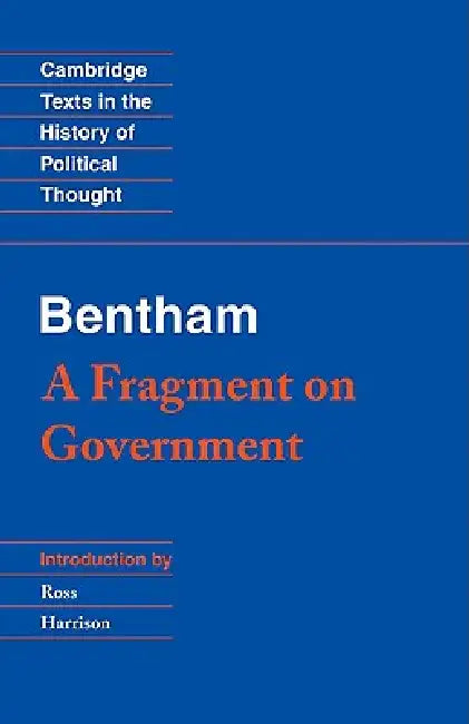 Bentham (English, Jeremy Bentham | H. L. a. Hart | Ross Harrison)
