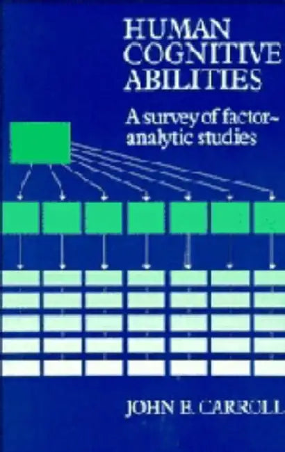 Human Cognitive Abilities (English, John Bissell Carroll)