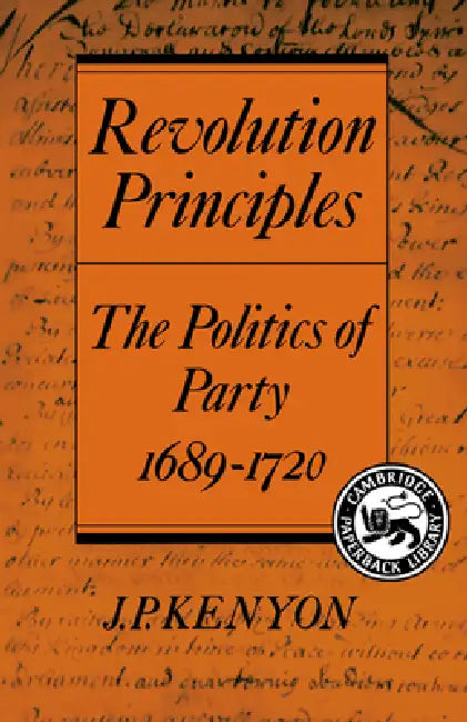 Revolution Principles (English, J. P. Kenyon)