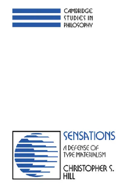 Sensations (English, Christopher S. Hill | Ernest Sosa | Jonathan Dancy)