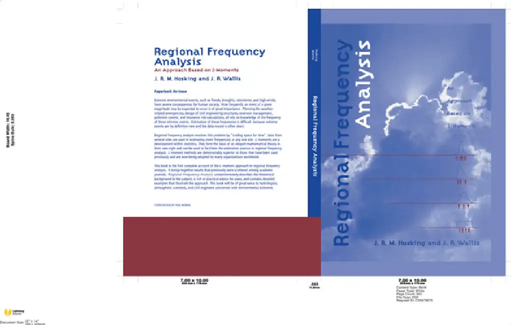 Regional Frequency Analysis (English, J. R. M. Hosking | James R. Wallis | James R. Qallis)