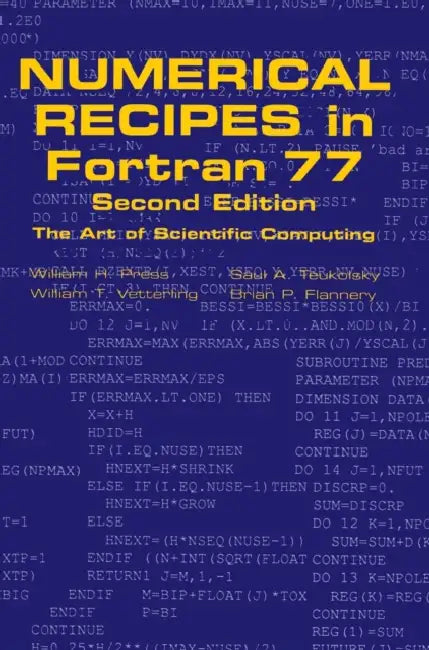 Numerical Recipes in FORTRAN 77 (English, William H. Press | Brian P. Flannery | Saul A. Teukolsky)