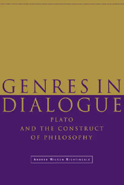 Genres in Dialogue (English, Andrea Wilson Nightingale)