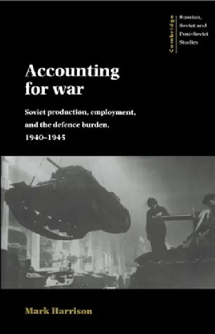 Accounting for War (English, Mark Harrison)