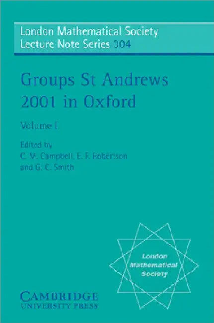 Groups St Andrews 2001 in Oxford (English, Colin Campbell | Edmund Robertson | Geoff Smith)