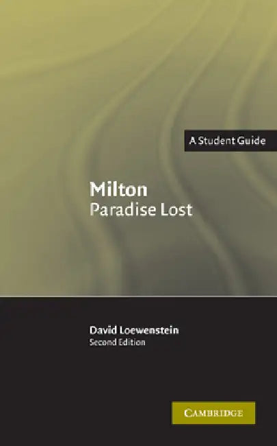 Milton Paradise Lost (English, David Loewenstein)