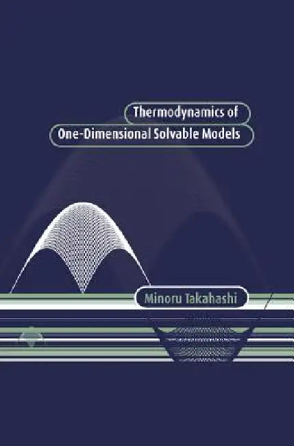 Thermodynamics of One-Dimensional Solvable Models (English, Minoru Takahashi)