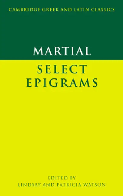 Martial (English, Martial | Lindsay Watson | Pat Watson)