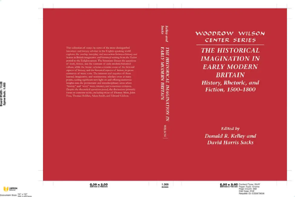 The Historical Imagination in Early Modern Britain (English, Donald R. Kelley | David Harris Sacks | Lee H. Hamilton)