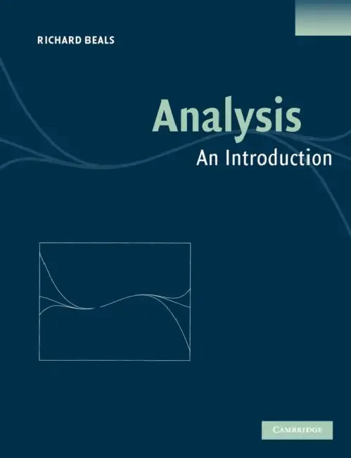 Analysis (English, Richard Beals)