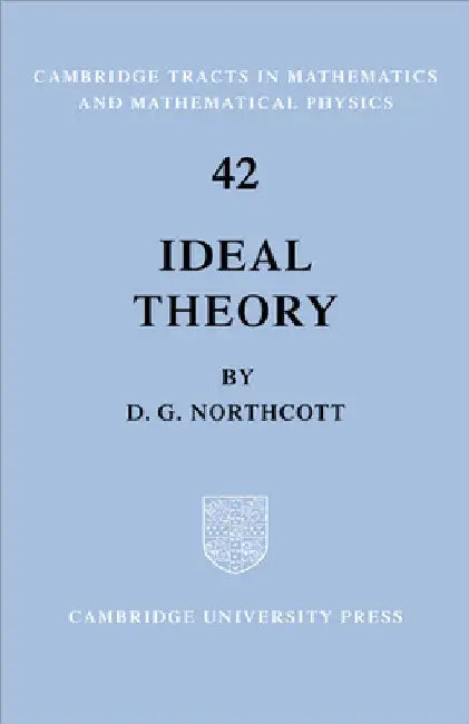 Ideal Theory (English, D. G. Northcott | Bela Bollobas | W. Fulton)