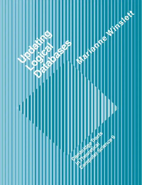 Updating Logical Databases (English, Marianne Winslett | C. J. Van Rijsbergen | Samson Abramsky)