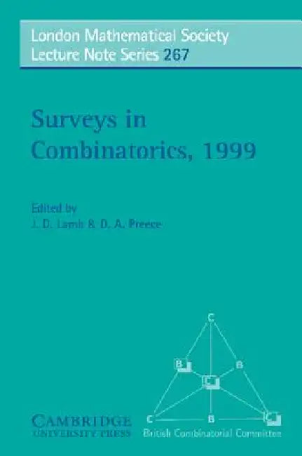 Surveys in Combinatorics, 1999 (English, J. D. Lamb | D. A. Preece | N. J. Hitchin)