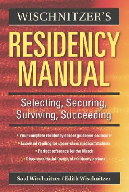 Wischnitzer's Residency Manual (English, Saul Wischnitzer | Edith Wischnitzer)