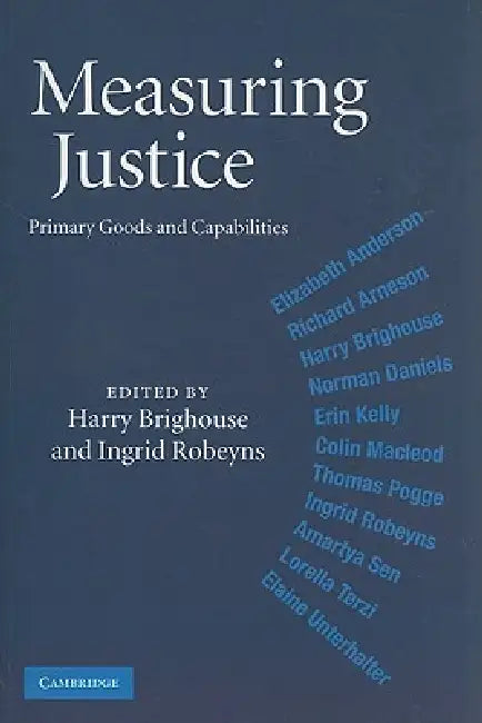 Measuring Justice (English, Harry Brighouse | Ingrid Robeyns)