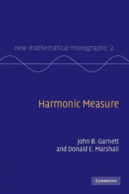 Harmonic Measure (English, John B. Garnett | Donald E. Marshall)
