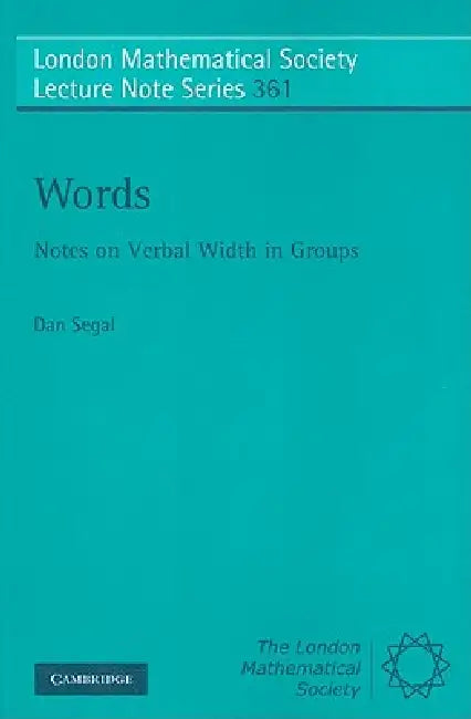 Words (English, Dan Segal)