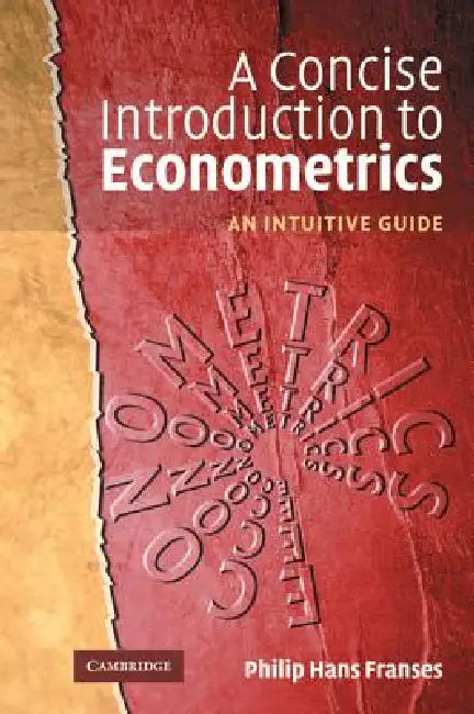 A Concise Introduction to Econometrics (English, Philip Hans Franses)