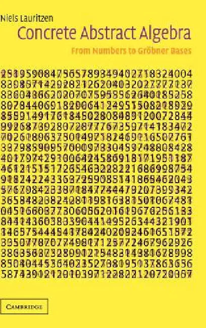 Concrete Abstract Algebra (English, Niels Lauritzen)