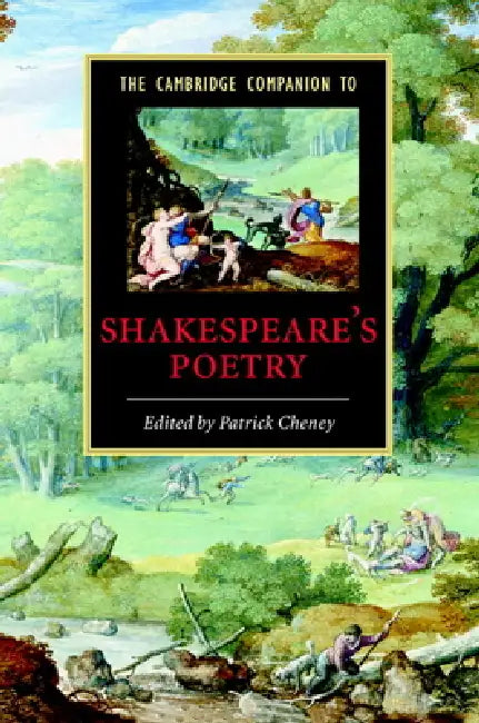 The Cambridge Companion to Shakespeare's Poetry (English, Patrick Cheney)