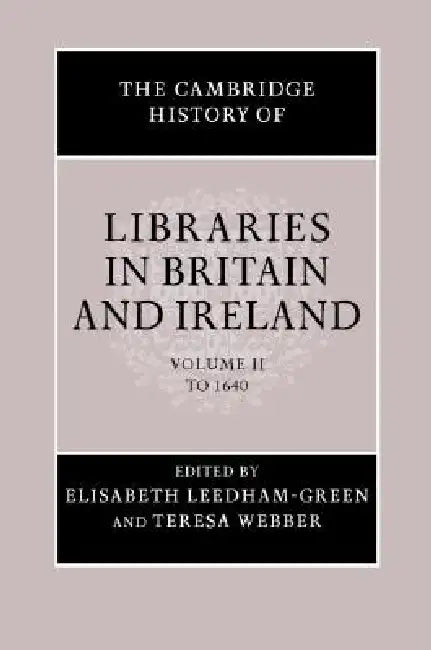 The Cambridge History of Libraries in Britain and Ireland 3 Volume Hardback Set (English, Peter Hoare)