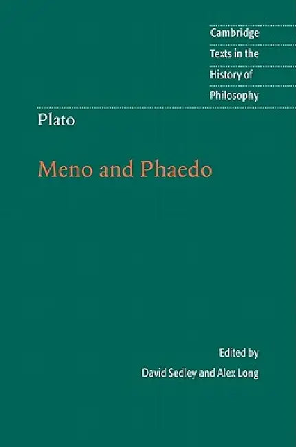 Plato (English, David Sedley | Alex Long)