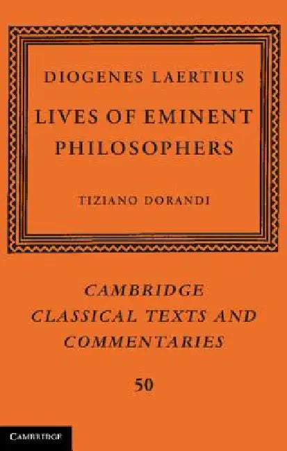 Diogenes Laertius (English, Tiziano Dorandi)