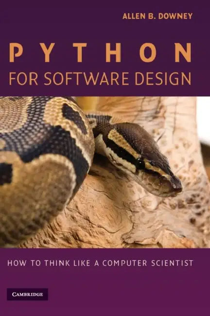 Python for Software Design (English, Allen B. Downey)