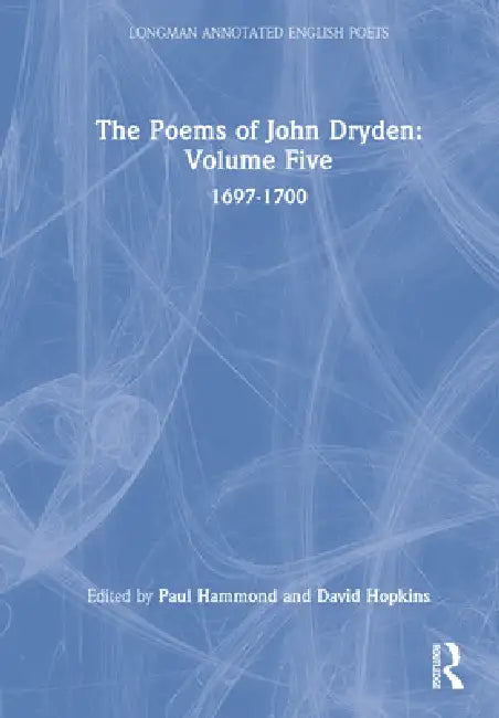 The Poems of John Dryden (English, Paul Hammond | David Hopkins)