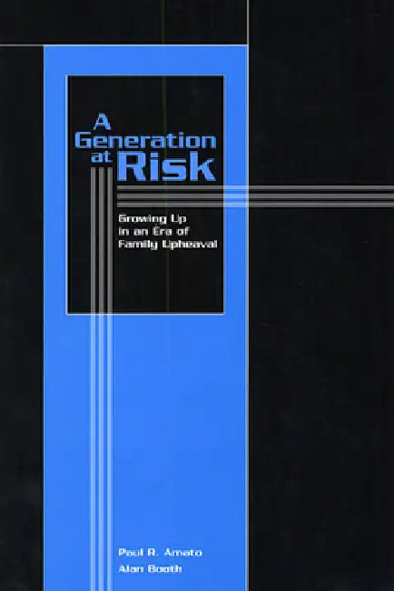 A Generation at Risk (English, Paul R. Amato | Alan Booth)
