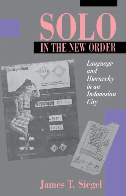 Solo in the New Order (English, James T. Siegel)