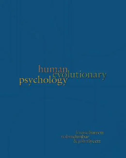 Human Evolutionary Psychology (English, Louise Barrett | Robin I. M. Dunbar | John Lycett)