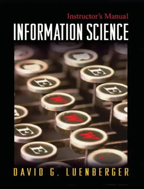 Information Science (English, David G. Luenberger)