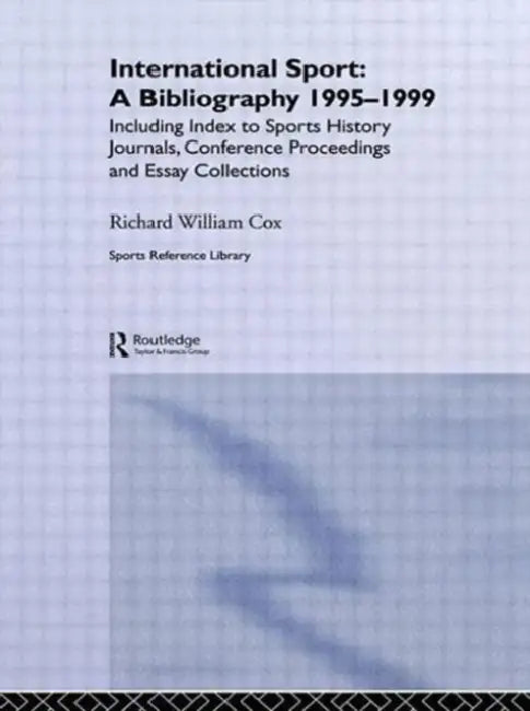 International Sport (English, Richard William Cox)