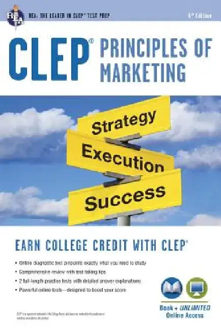 Clep(r) Principles of Marketing Book + Online (English, James E. Finch | James R. Ogden | Denise T. Ogden)