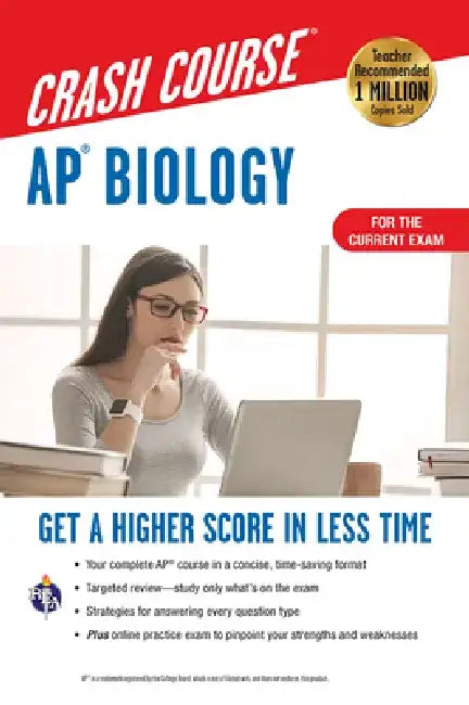 Ap(r) Biology Crash Course, Book + Online (English, Michael D'Alessio | Christina Palffy)