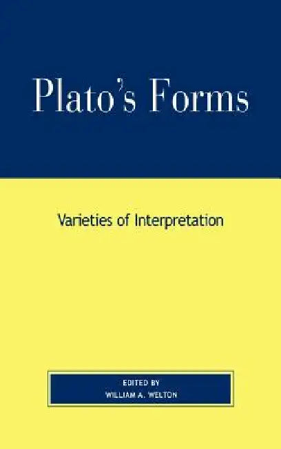 Plato's Forms (English, Silvia Benso | Anne-Marie Bowery | Lloyd P. Gerson)